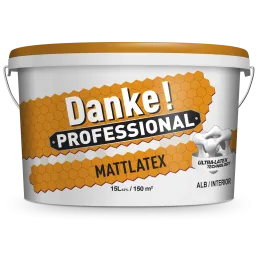 Краска моющаяся Professional Mattlatex Danke!